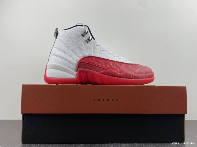 Rep 12 Air Jordan Cherry 130690-110 Retro 0701